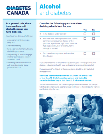 Alcohol and Diabetes