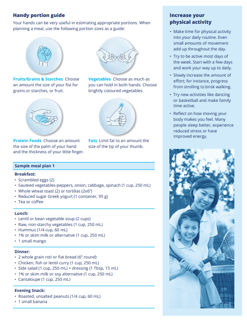 Getting started: healthy eating and diabetes (formerly known as Just the Basics)