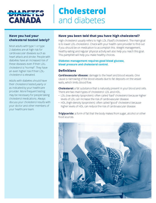 Cholesterol and Diabetes